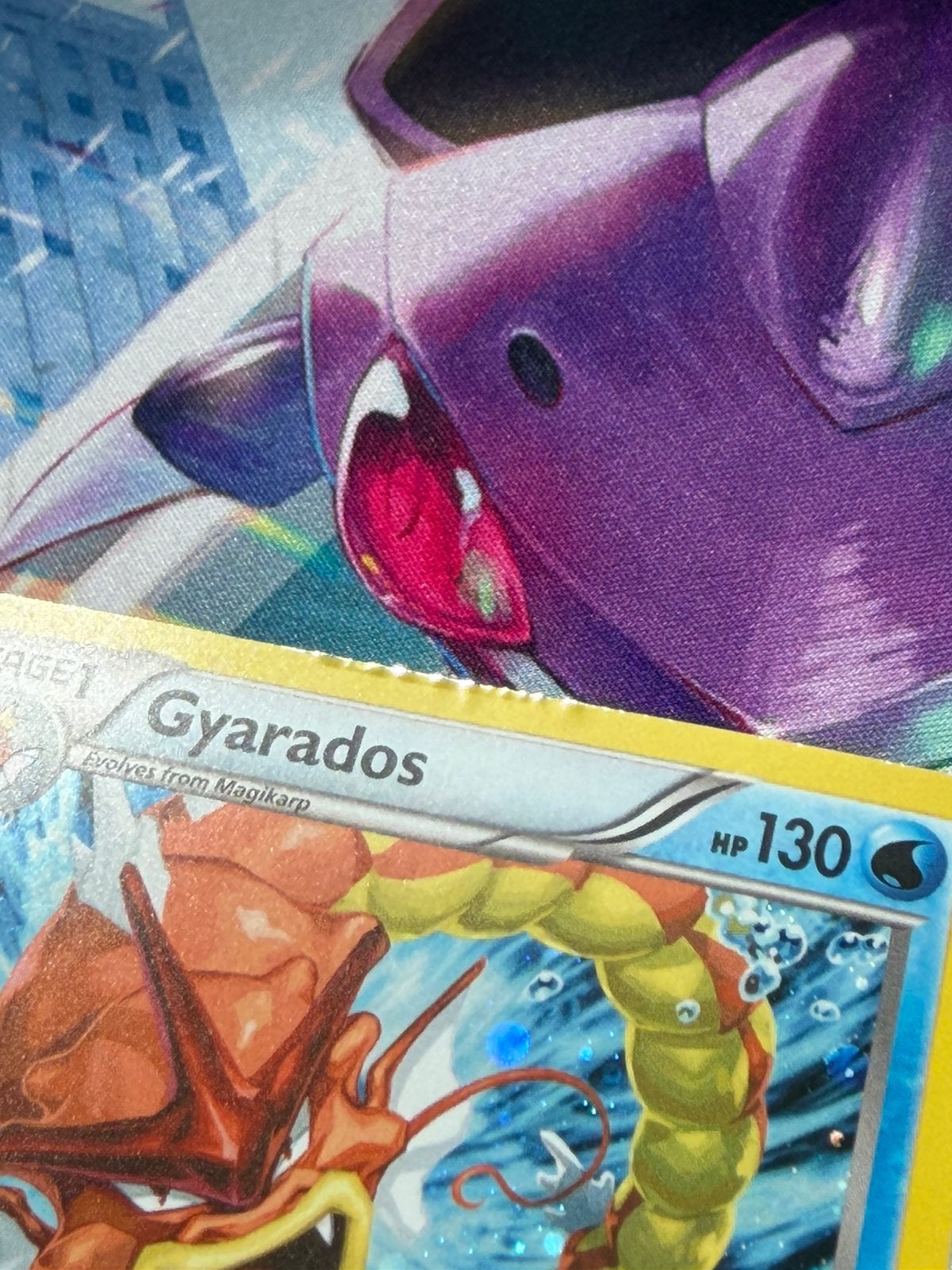 Misprint Shiny Red Gyarados XY109 Black Star Promo Holo Rare, Hobby en Vrije tijd, Verzamelkaartspellen | Pokémon, Ophalen of Verzenden
