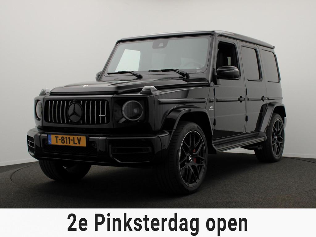 Mercedes-Benz G-klasse 63 AMG 585 PK, Burmester, Distronic/P, Auto's, Mercedes-Benz, Automaat, G-Klasse, Zwart, Leder