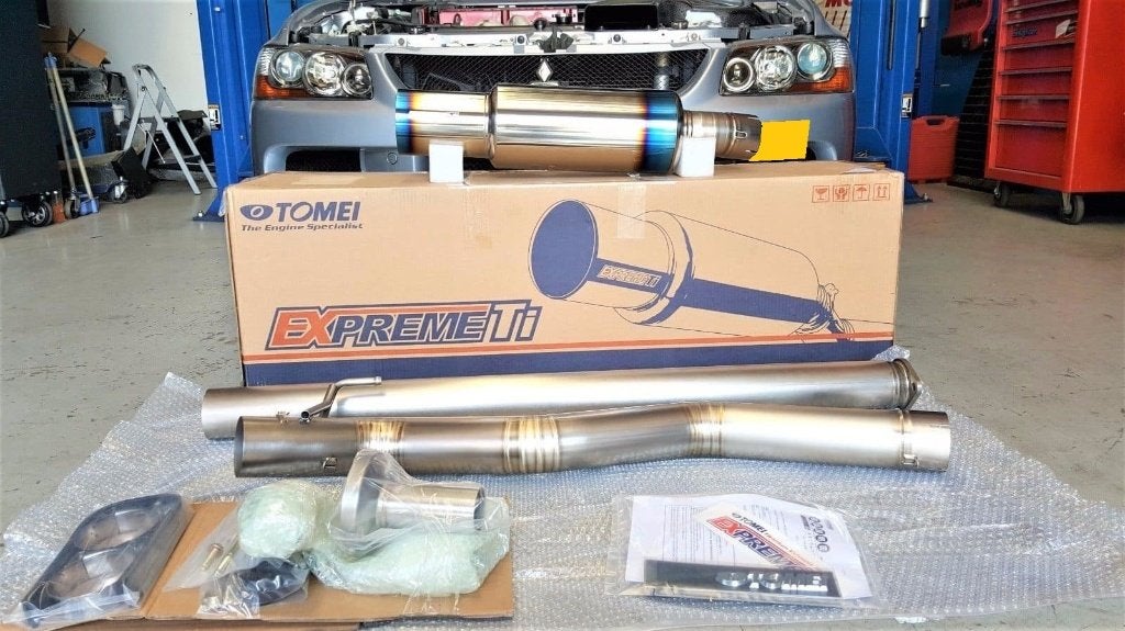 Tomei Expreme Ti uitlaat - Lancer Evolution EVO 7 8 9 CT9A, Ophalen of Verzenden