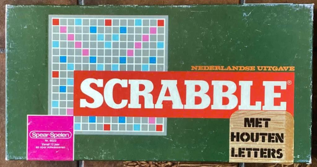 Compleet Scrabble spel met houten letters, Ophalen of Verzenden, Zo goed als nieuw