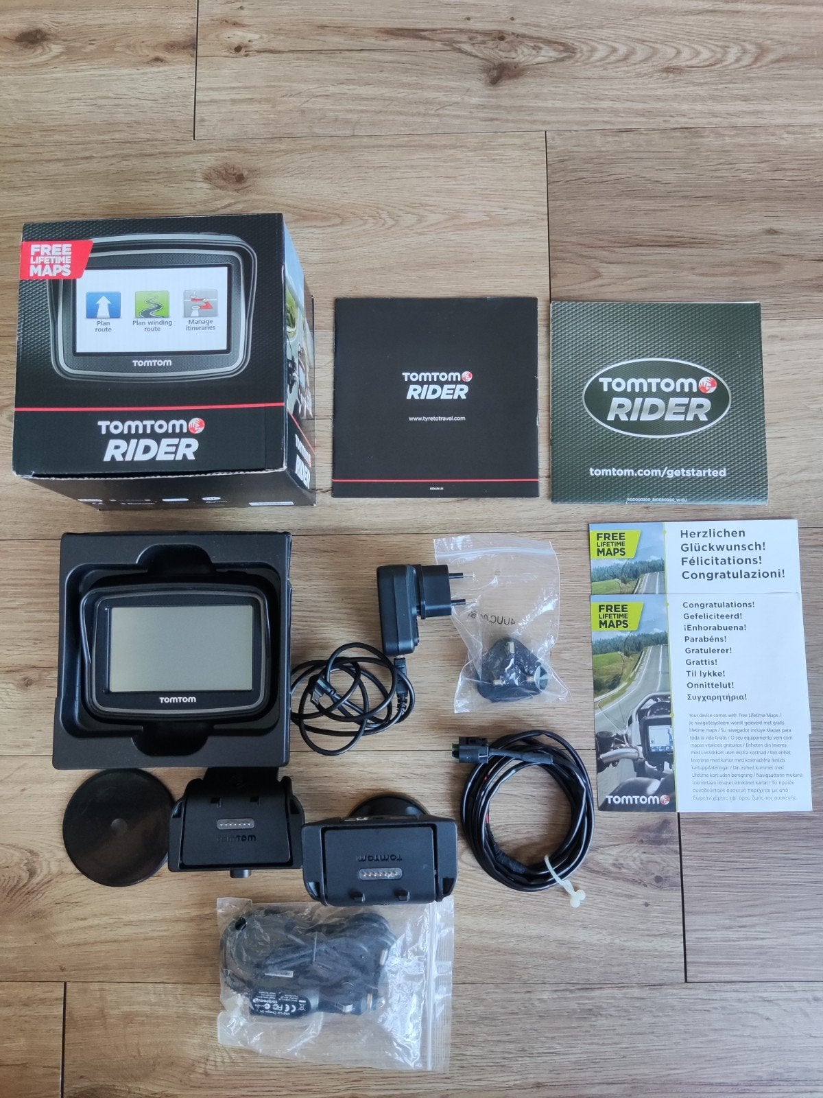Tomtom rider navigatie met accessoires, Ophalen of Verzenden