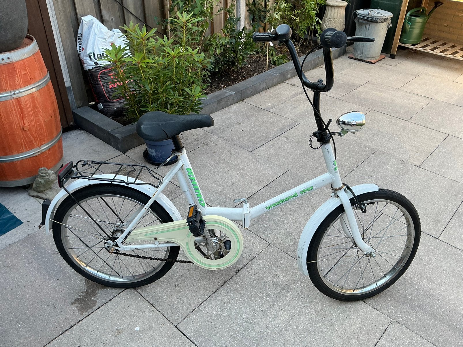 Rhino vouwfiets, Ophalen, Gebruikt, 16 tot 18 inch