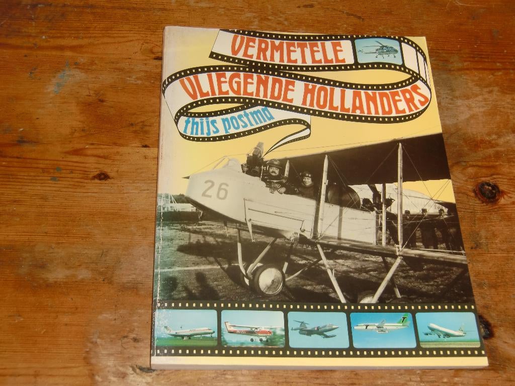 Thijs Postma : Vermetele vliegende Hollanders (KLM.KLU), Ophalen of Verzenden, Zo goed als nieuw, Boek of Tijdschrift
