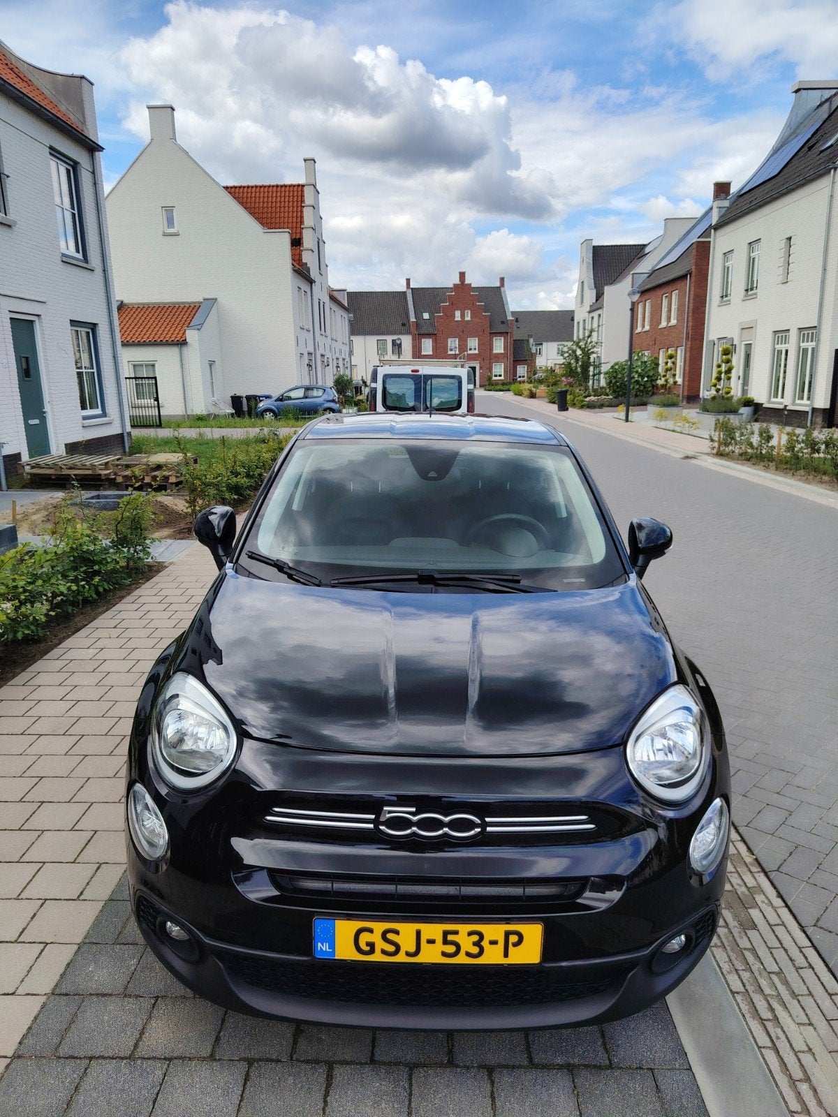 Fiat 500X 1.0 GSE 120pk 2023 Zwart, Auto's, Fiat, Voorwielaandrijving, 1250 kg, Start-stop-systeem, Zwart