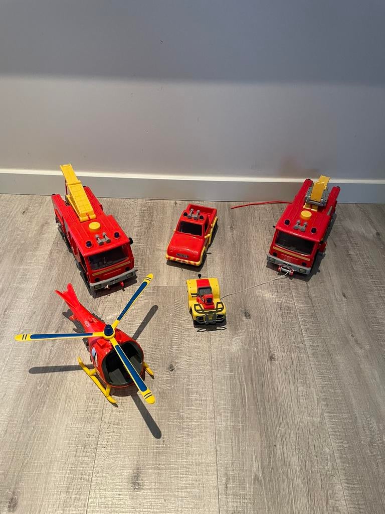 Brandweersam voertuigen ( met mankementen ), Ophalen, Gebruikt