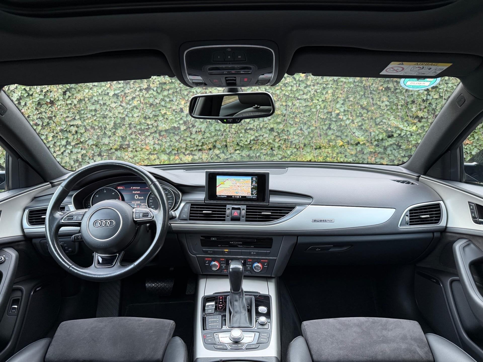 Audi A6 quattro 3.0 TDI S-Line | Pano | Navi | Camera | Dab, Auto's, Audi, Automaat, Gebruikt, 2000 kg, Zwart
