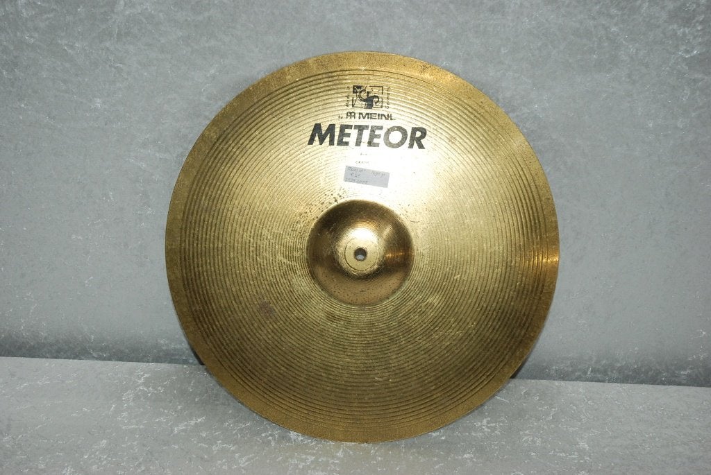 Meinl Meteor brass crash 1495gr. 18 inch  <25252095>, Gebruikt, ., Drums of Percussie, Ophalen of Verzenden