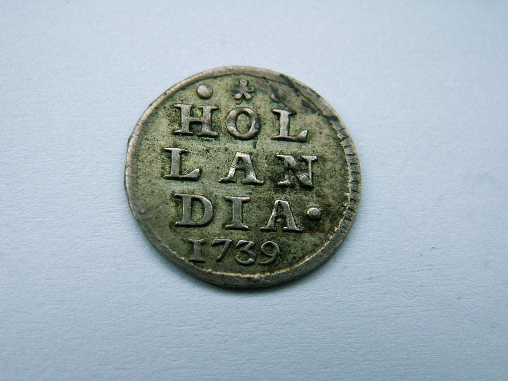 HOLLAND.  Bezemstuiver - 1739, Vóór koninkrijk, Verzenden, Zilver, Overige waardes