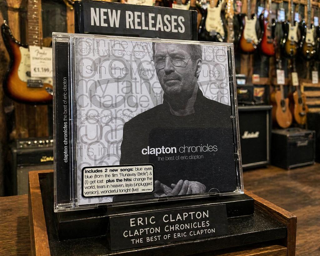 Eric Clapton, Ophalen of Verzenden, 1985 tot 2000, Zo goed als nieuw