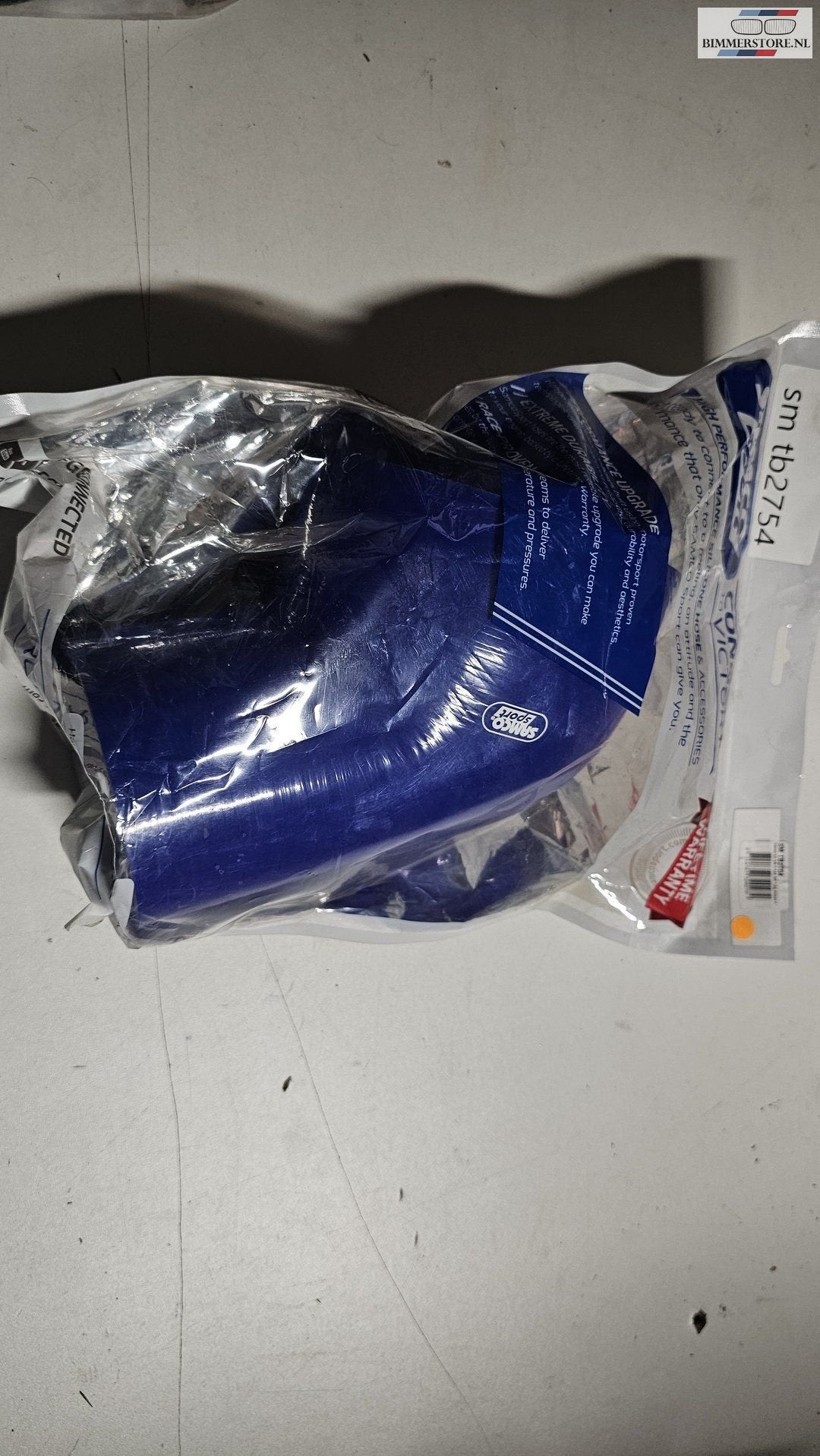 Samco Luchtinlaat Aanzuigbuis BMW 3 serie E46 M3 3.2 S54 smt, Auto-onderdelen, Motor en Toebehoren, BMW, Gebruikt, Herkomst onderdeel bekend