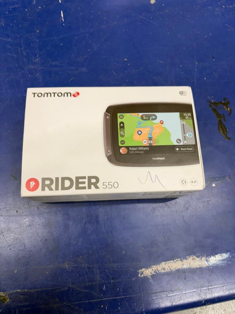 Tom tom rider 550, Ophalen, Zo goed als nieuw
