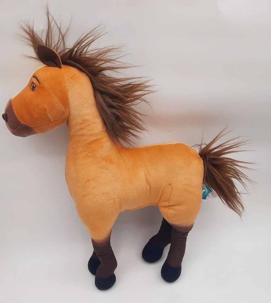 Dreamworks Spirit knuffel paard ca. 31cm hoog, Overige karakters, Ophalen of Verzenden, Gebruikt, Paard