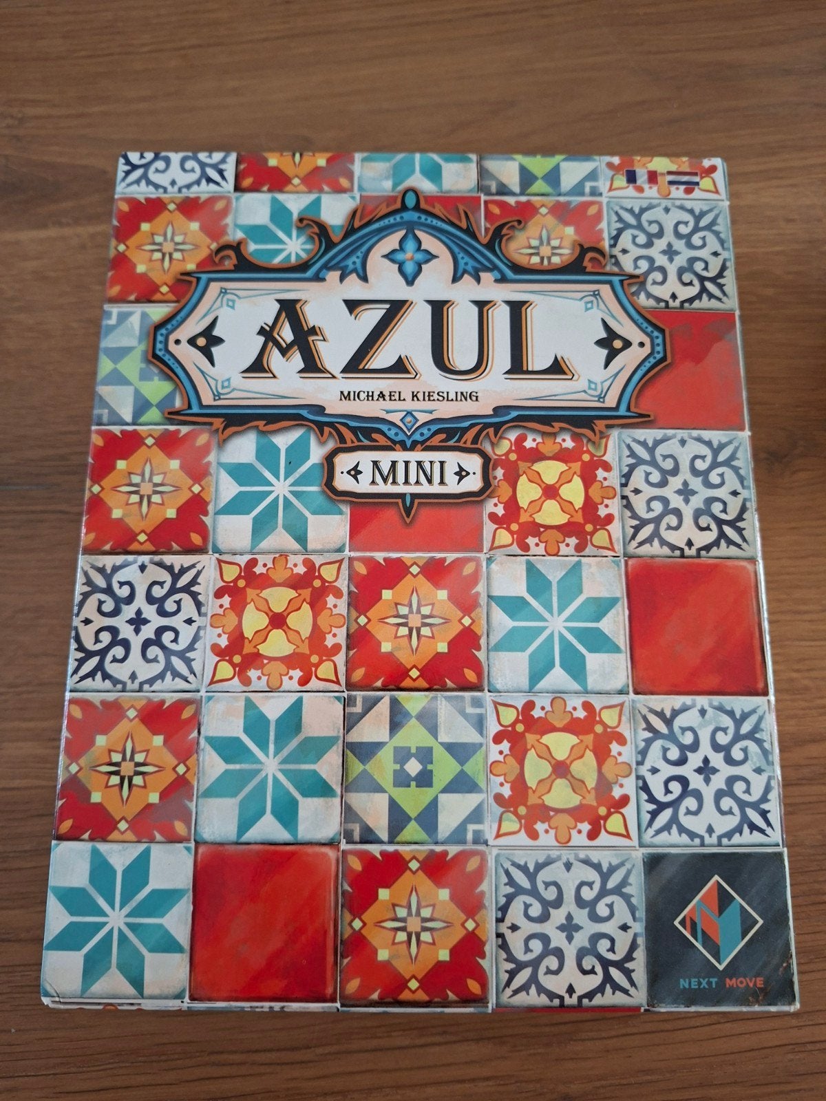 Azul Mini Bordspel - Compacte Reiseditie, Ophalen of Verzenden, Zo goed als nieuw, Een of twee spelers, Next Move Games