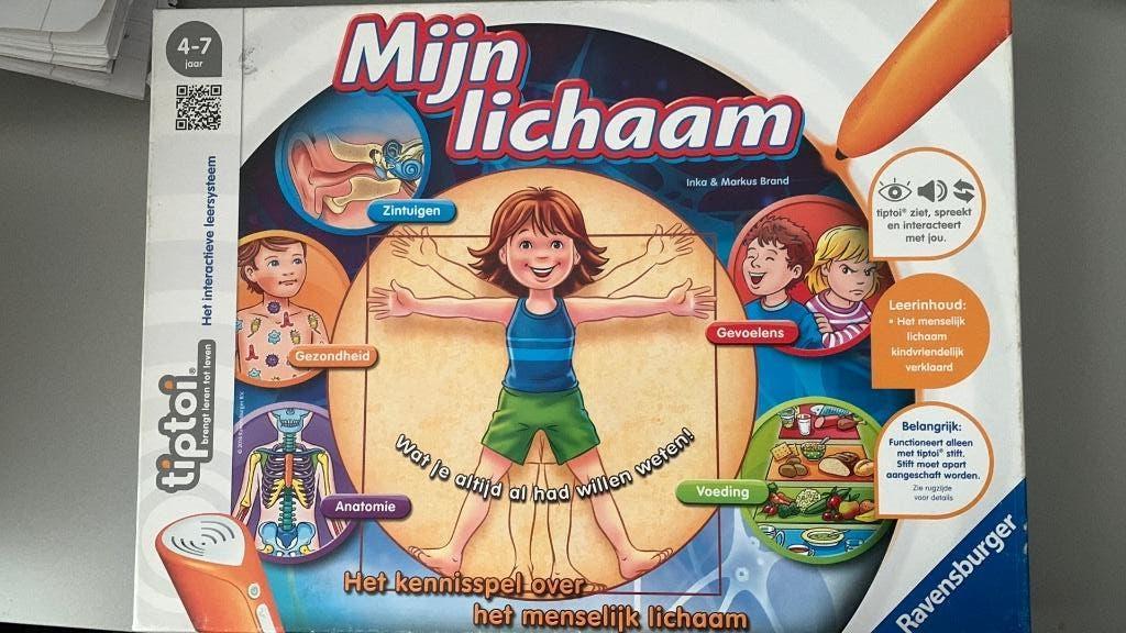 Tiptoi Mijn lichaam, Kinderen en Baby's, Speelgoed | Educatief en Creatief, Ophalen of Verzenden, Zo goed als nieuw