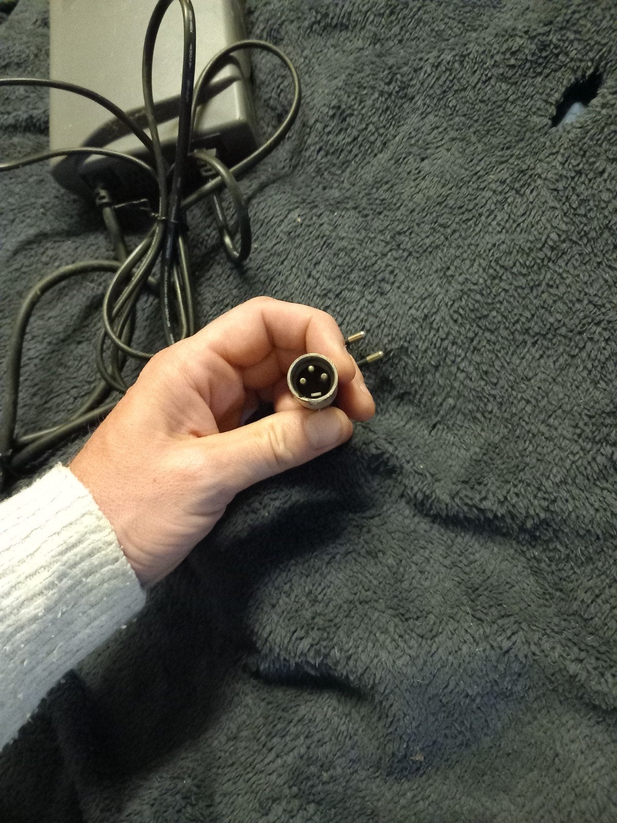 Oplader voor elektrische fiets - 3-pins XLR, Ophalen of Verzenden, Gebruikt