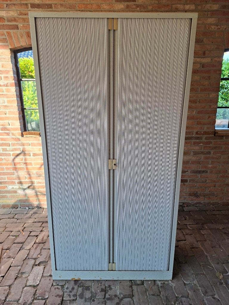 Degelijke Bisley archiefkast, werkplaatskast, metalen kast!, Ophalen, Gebruikt, 100 tot 150 cm, 25 tot 50 cm