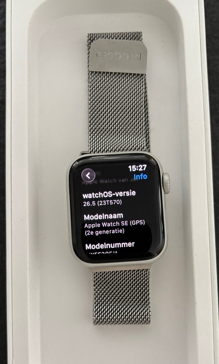 Apple Watch SE 2 silver