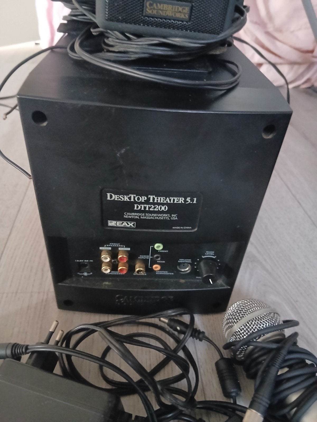 Cambridge SoundWorks Desktop Theater 5.1 DTT2200, Ophalen of Verzenden, Gebruikt, Audiokanaal 5.1, Cambridge SoundWorks