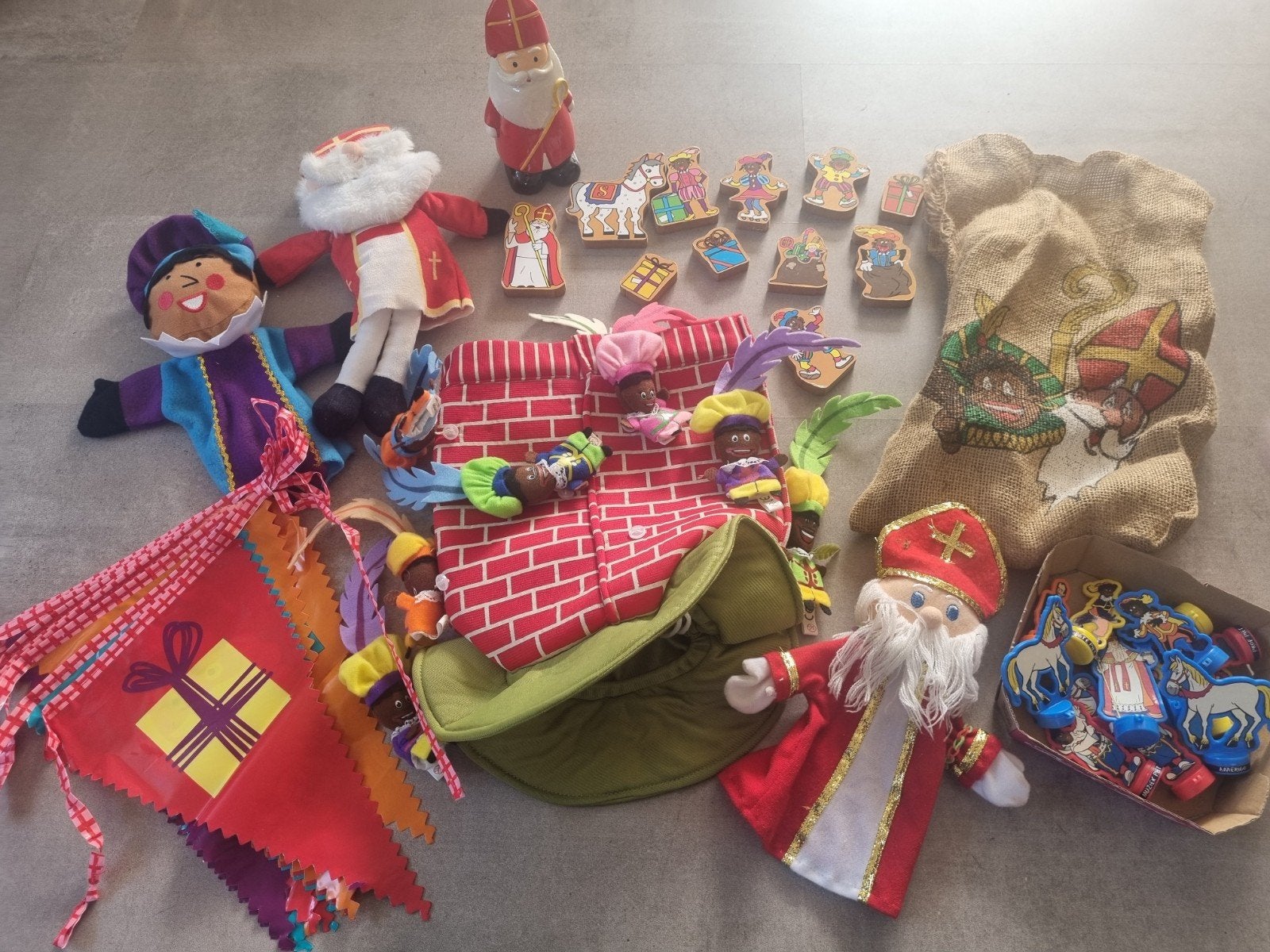 sinterklaas dingen, Ophalen