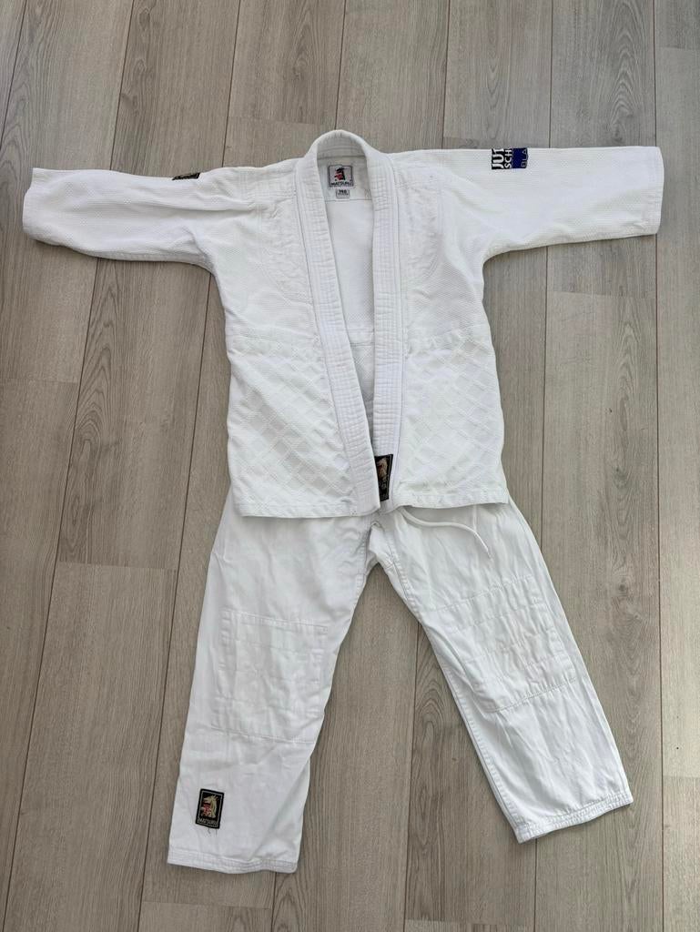 Judopak Matsuru van Judoschool Blaauw maat 140, Sport en Fitness, Gebruikt, Maat XS of kleiner, Judo, Vechtsportpak