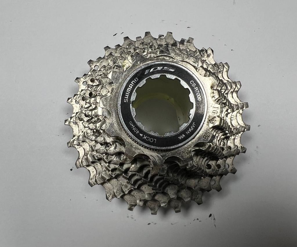 Shimano 105 11sp cassette 3x, Fietsen en Brommers, Fietsonderdelen, Ophalen of Verzenden, Zo goed als nieuw, Derailleur of Ketting