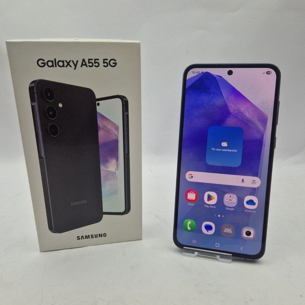 Samsung Galaxy A55 5G | Nu voor maar €219,99, Zwart, Ophalen of Verzenden, Zo goed als nieuw, 128 GB