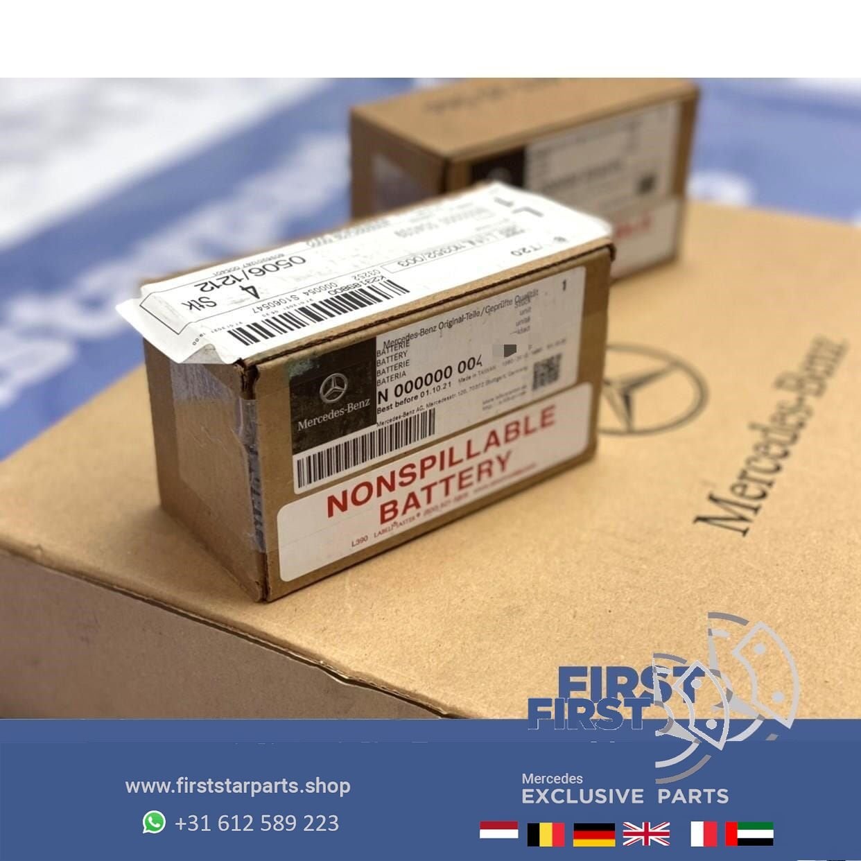 BACKUP ACCU W177 V177 W247 W205 W118 W213 W253 W167 W223 W46, Gebruikt, -, Ophalen of Verzenden, -