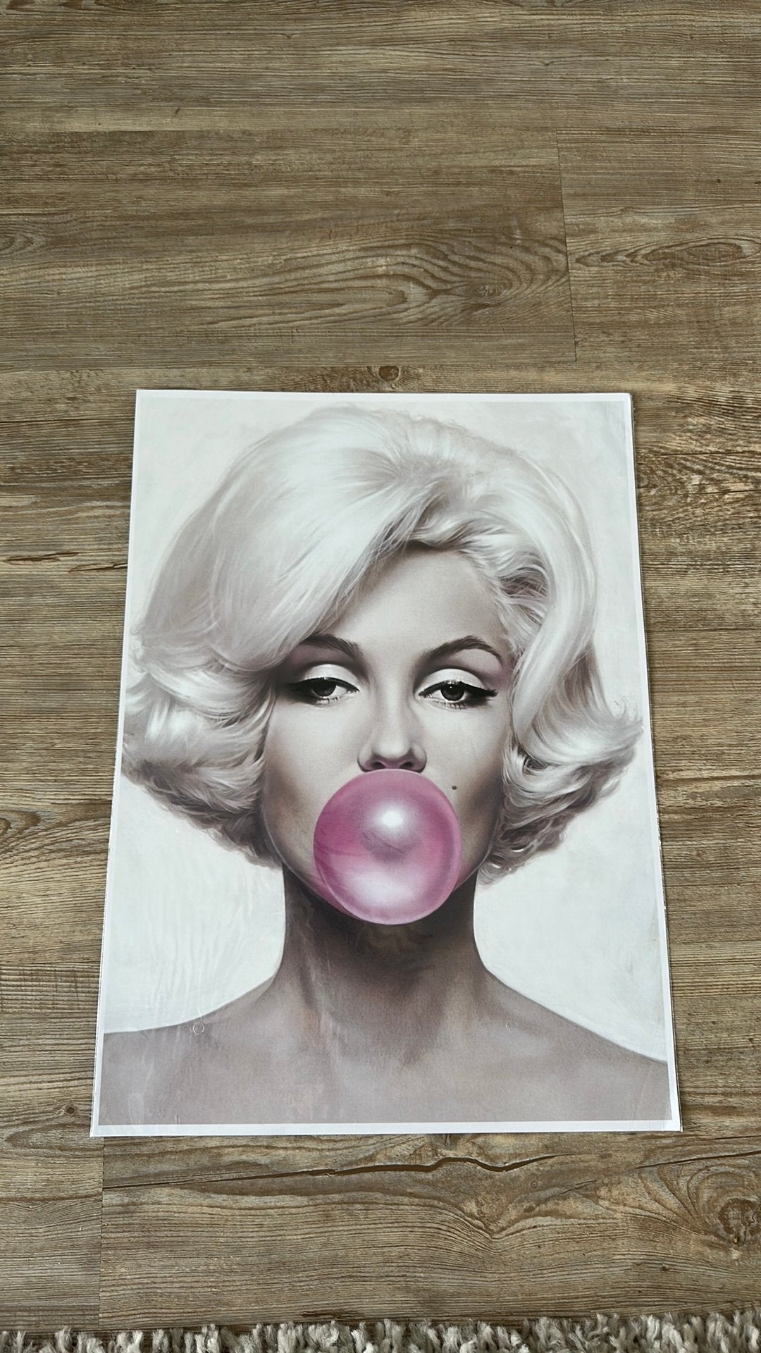 Poster Marlyn  Monroe  nieuw, Ophalen of Verzenden, Nieuw, A1 t/m A3, Film en Tv