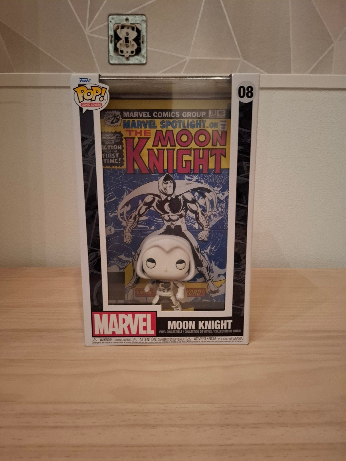 Funko Pop! Comic Covers: Moon Knight #08 Marvel, Ophalen of Verzenden, Nieuw