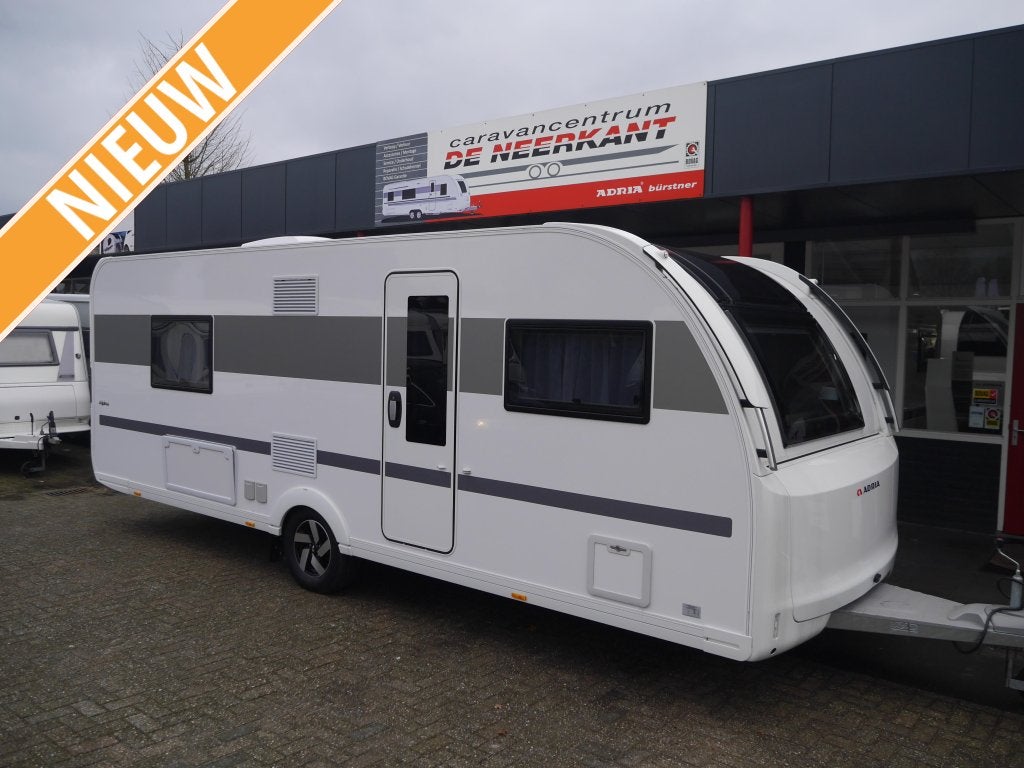 Adria Alpina 613 UT Aanbieiding, Caravans en Kamperen, Oven, Rondzit, Bedrijf, Adria