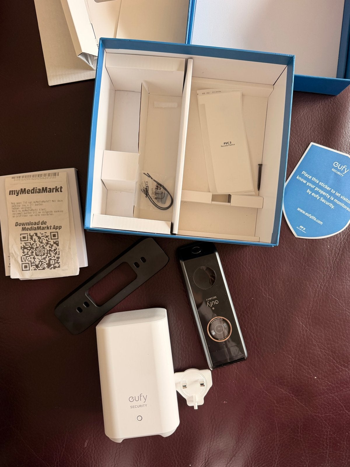 Eufy Video Deurbel Dual (Bedraad) met HomeBase 2, Ophalen of Verzenden, Zo goed als nieuw