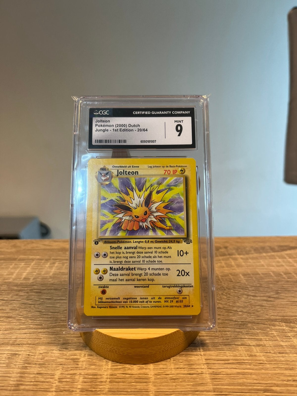 Jolteon 1st ed., Ophalen of Verzenden, Zo goed als nieuw