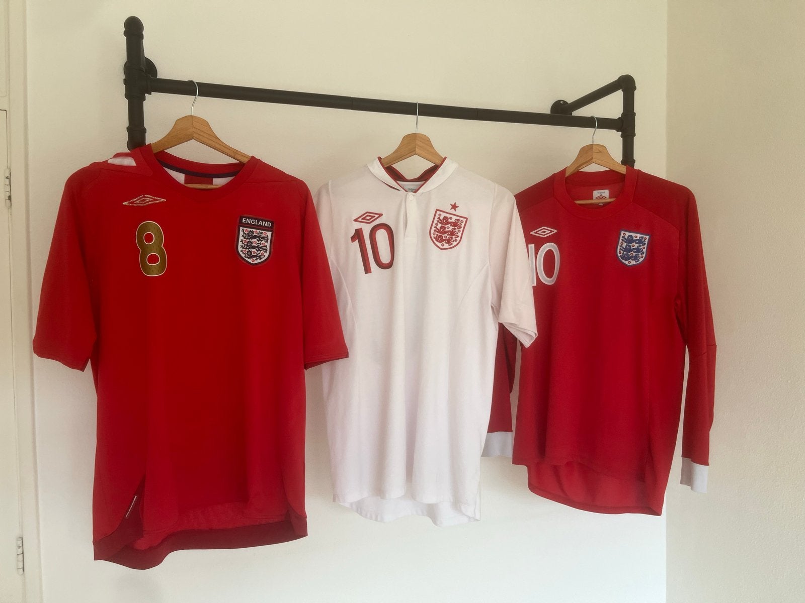 18x orgineel Voetbalshirts L-Sparta,Rooney Lampard,Liverpool, Maat L, Ophalen, Gebruikt, Shirt