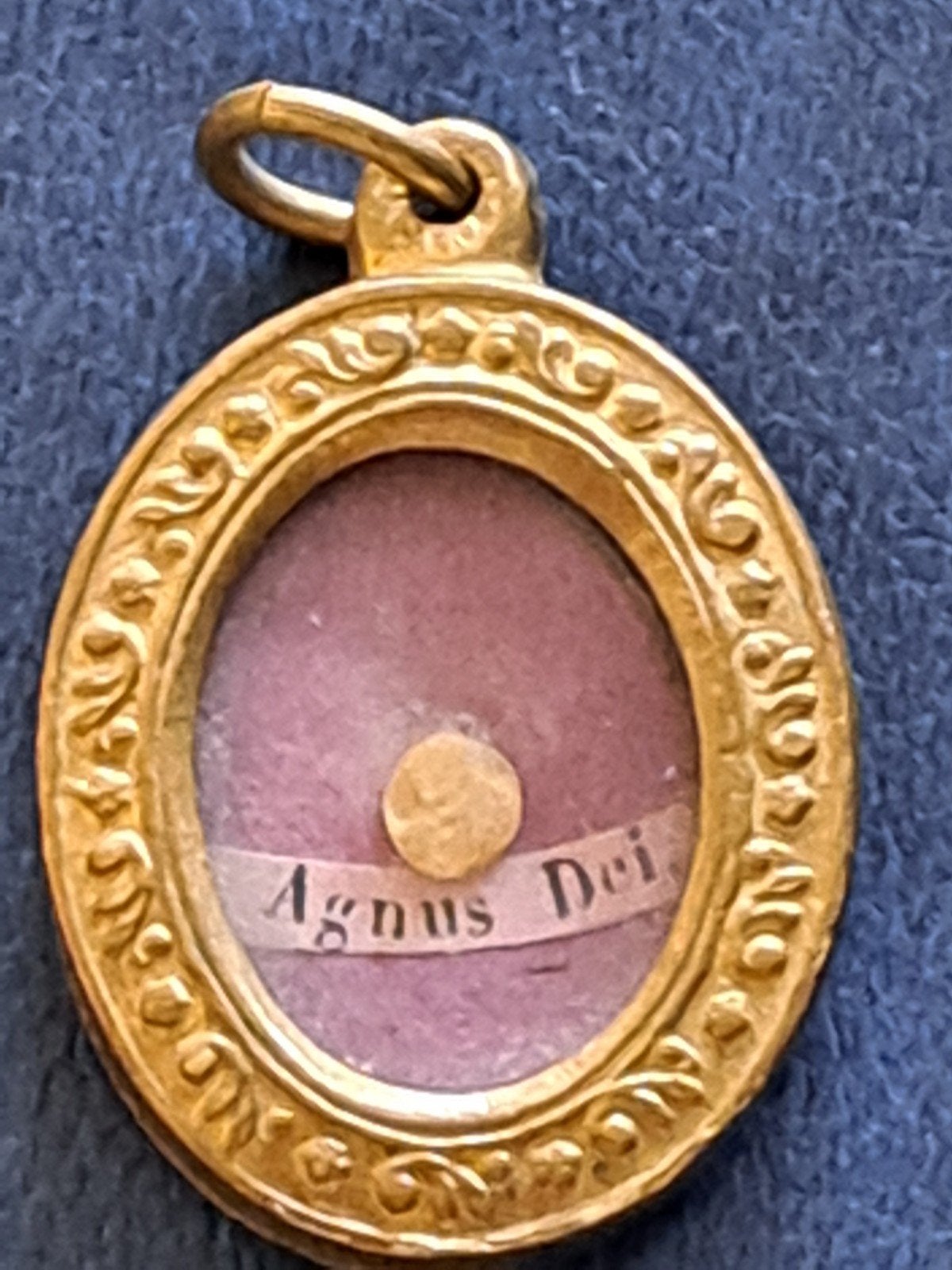 Koperen Agnus Dei Relikwie Hanger - Religieus Sieraad, Verzenden
