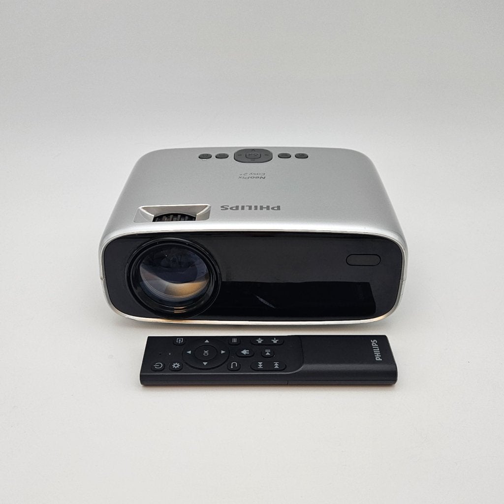 Philips NeoPix Easy 2+ HD Ready Beamer NPX442 - Nette Staat, Audio, Tv en Foto, Beamers, Philips, Gebruikt, Support@philips.com