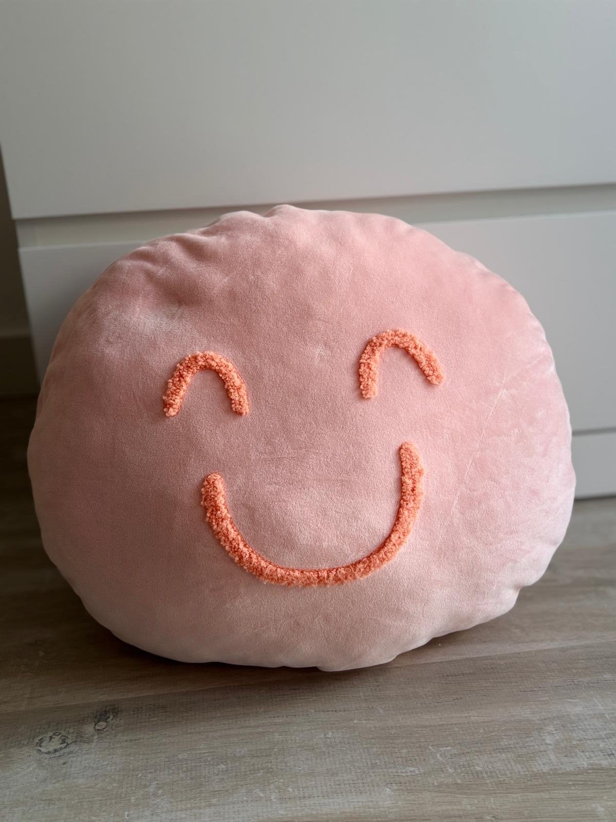 Sierkussens / knuffels: smiley, croissant, avocado - HEMA, Ophalen, Meerkleurig, Met print, Zo goed als nieuw