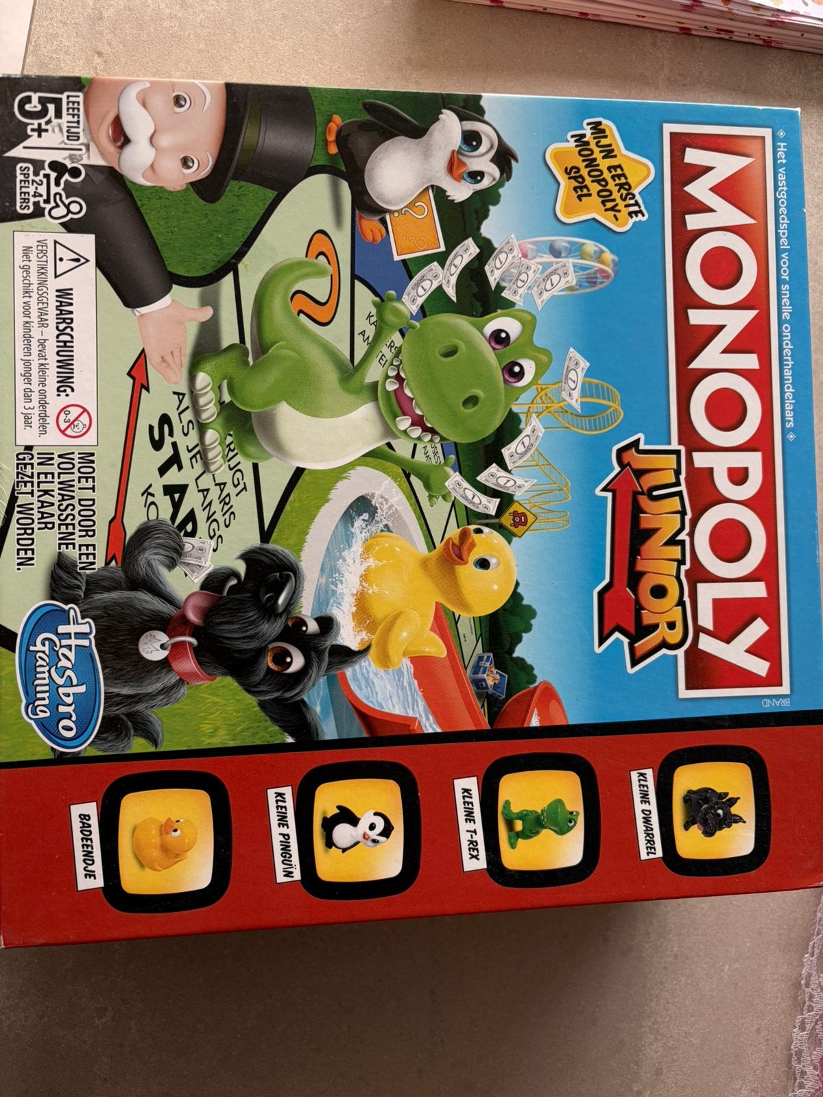 Monopoly junior en Cluedo junior, Ophalen of Verzenden, Zo goed als nieuw