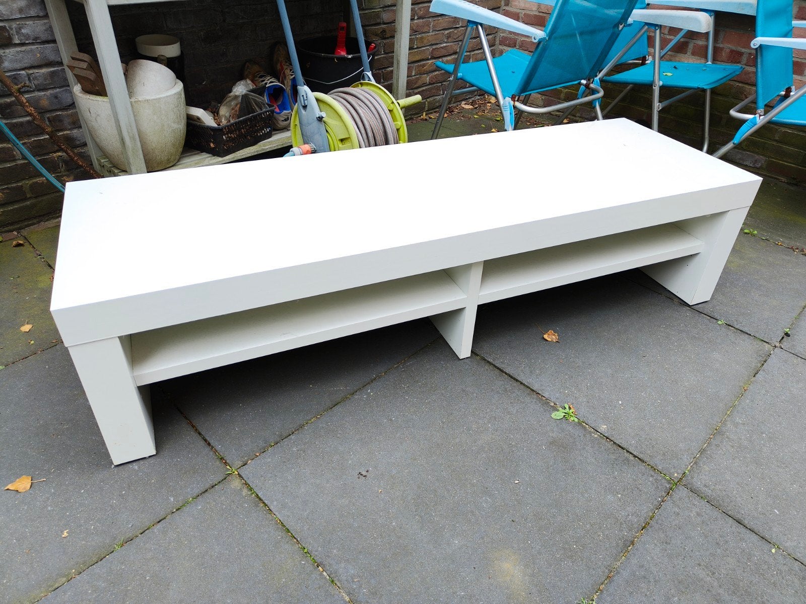 Ikea tv meubel, Ophalen of Verzenden, Gebruikt, Rechthoekig, Minder dan 50 cm