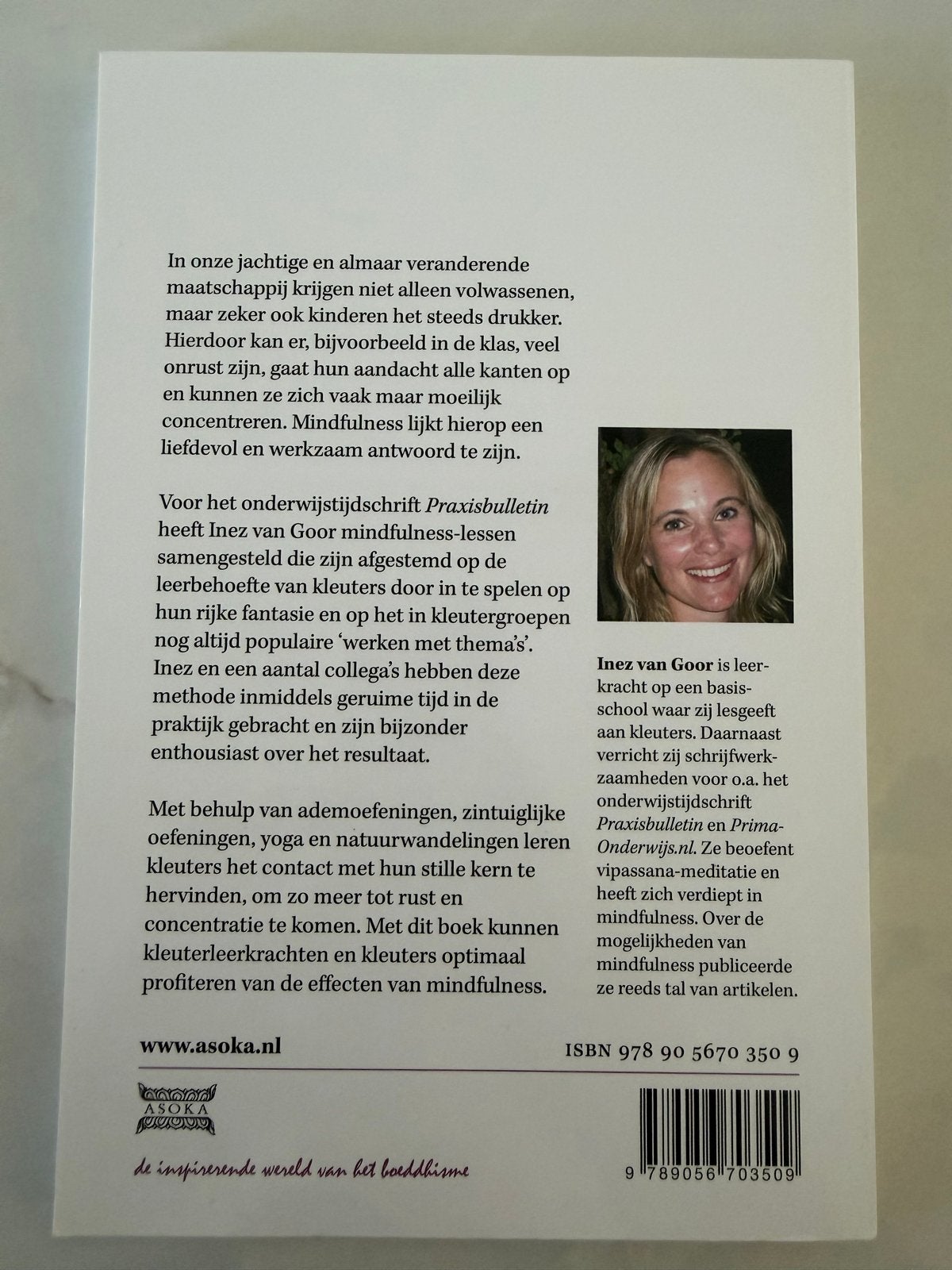 Mindfulness voor Kleuters - Inez van Goor, Boeken, Non-fictie, Jongen of Meisje, Ophalen of Verzenden, Zo goed als nieuw