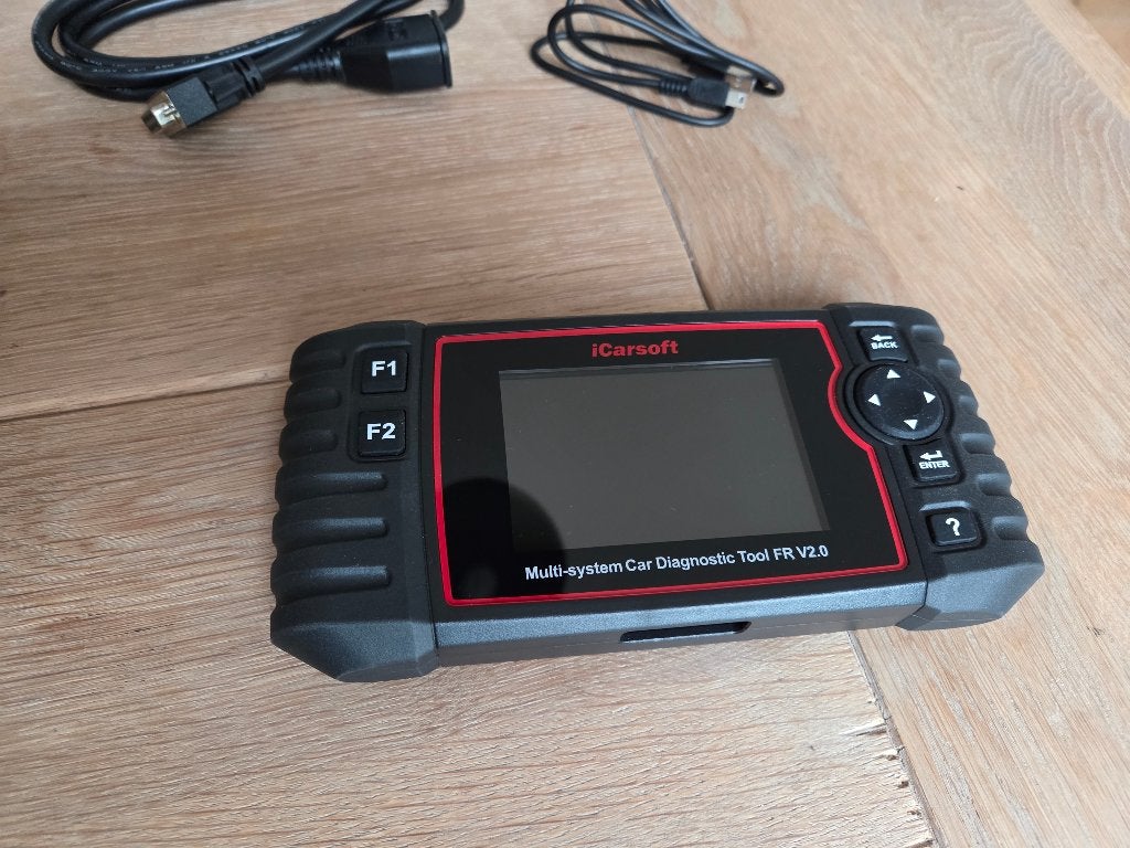 iCarsoft  OBD2 lezer voor Franse en Italiaanse merken, Auto diversen, Ophalen of Verzenden, Gebruikt
