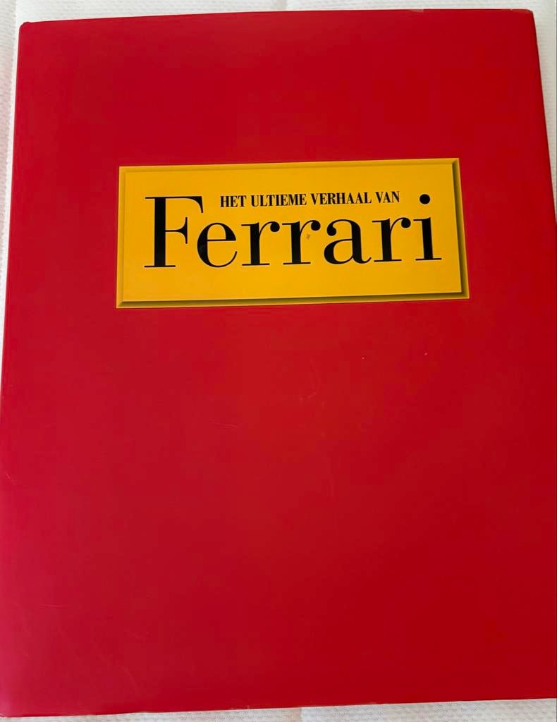 Het Ultieme Verhaal van Ferrari boek, Ophalen, Gelezen, Ferrari