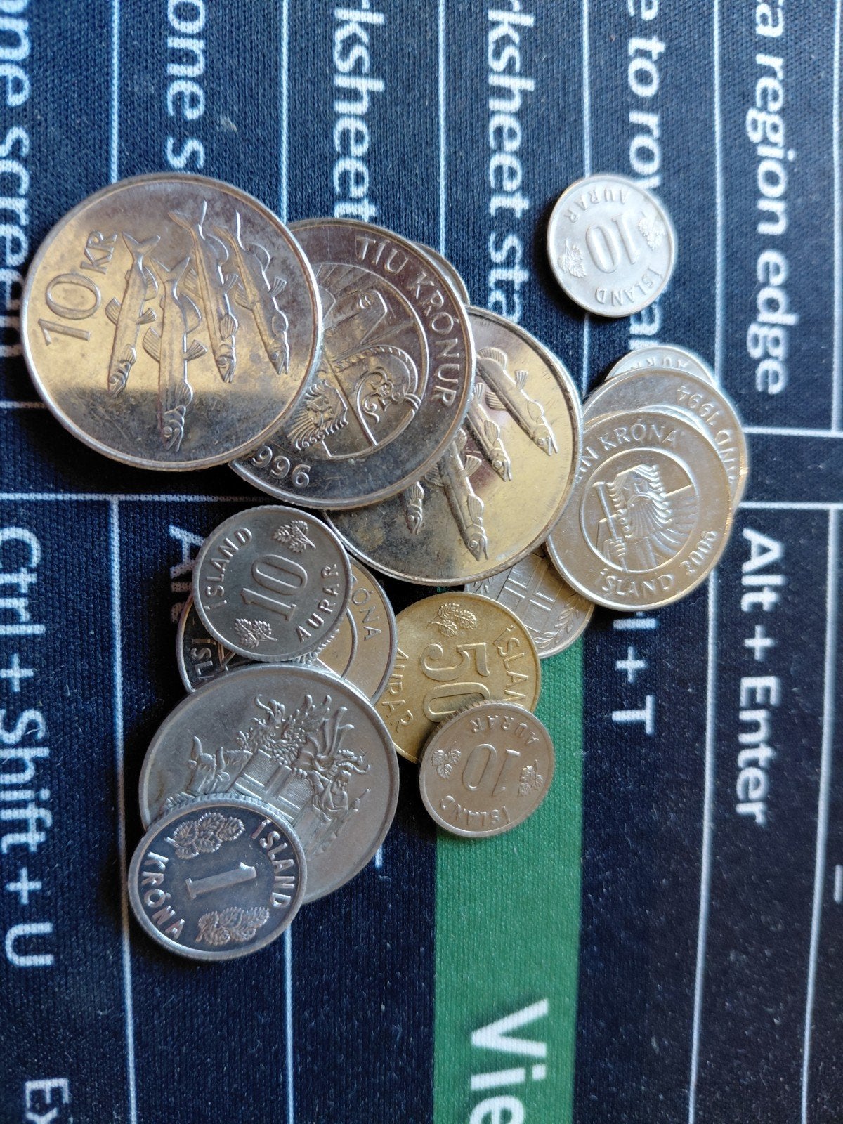 Munten Ijsland, Postzegels en Munten, Munten | Europa | Niet-Euromunten, Ophalen of Verzenden, Overige landen, Setje