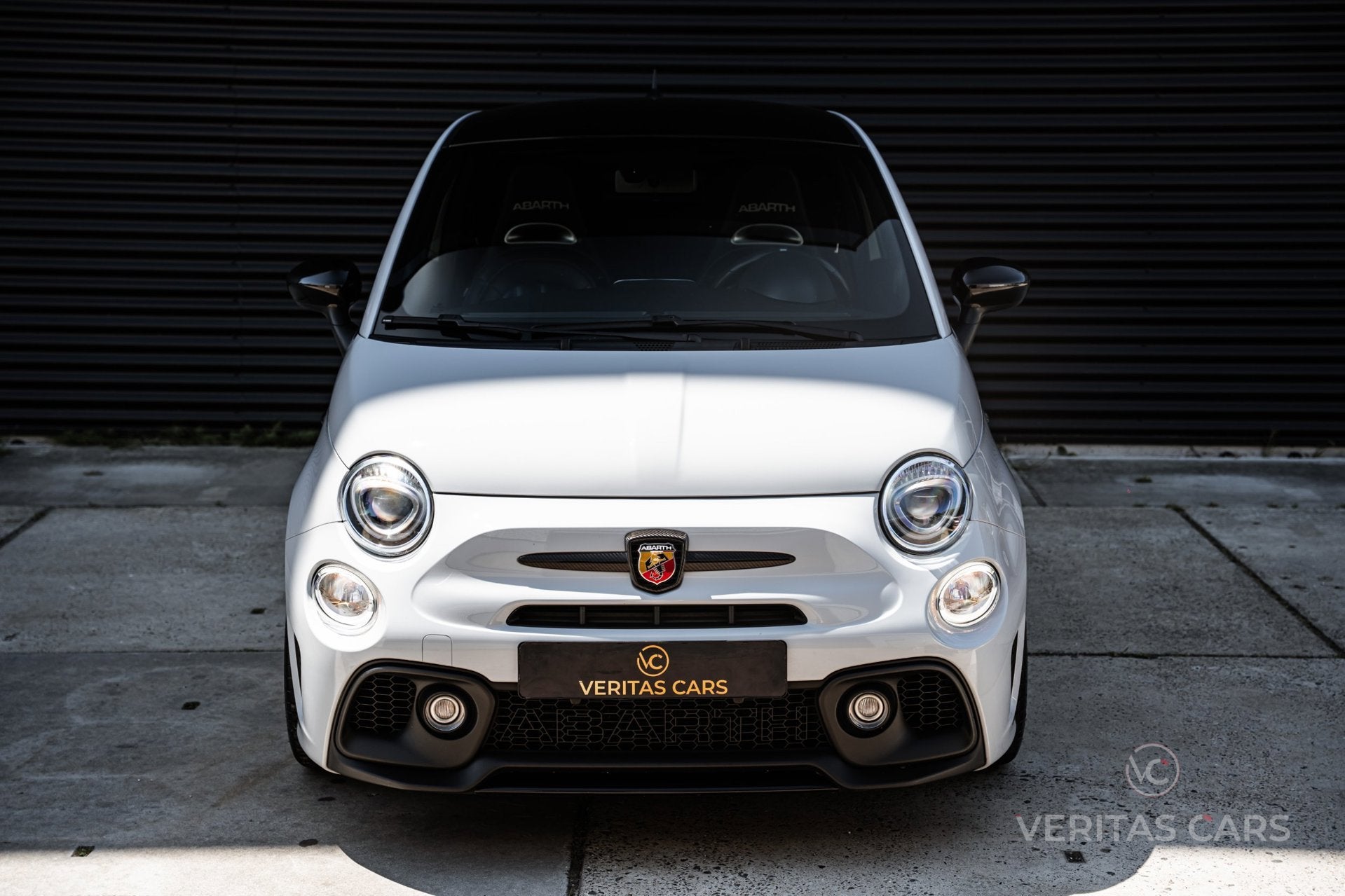 Fiat 500 1.4 T-Jet Abarth 595 Pista 160PK Automaat|Maxton|Ca, Gebruikt, Euro 6, 4 cilinders, Wit