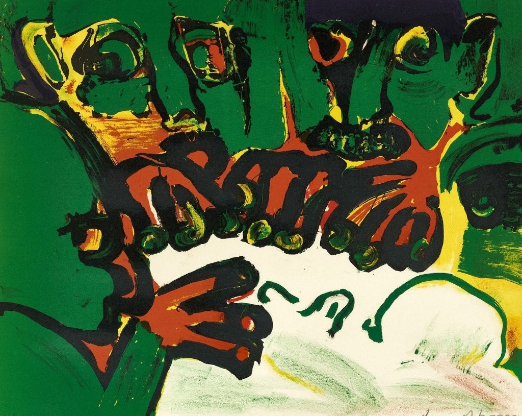 Bengt Lindström litho, Personages en Fantasiefiguren, Gelimiteerde oplage, Ophalen of Verzenden, Lithografie