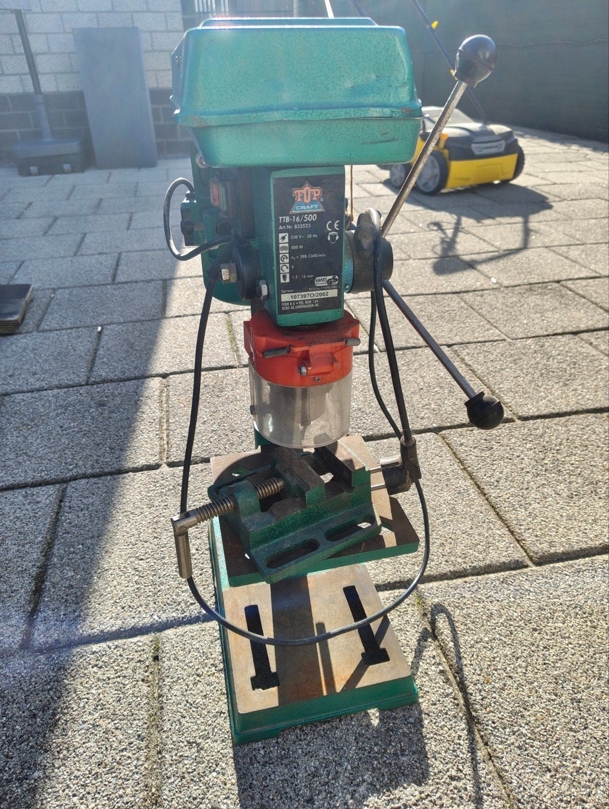 Kolomboormachine - 500W, Ophalen, Gebruikt, Variabele snelheid, Kolomboormachine