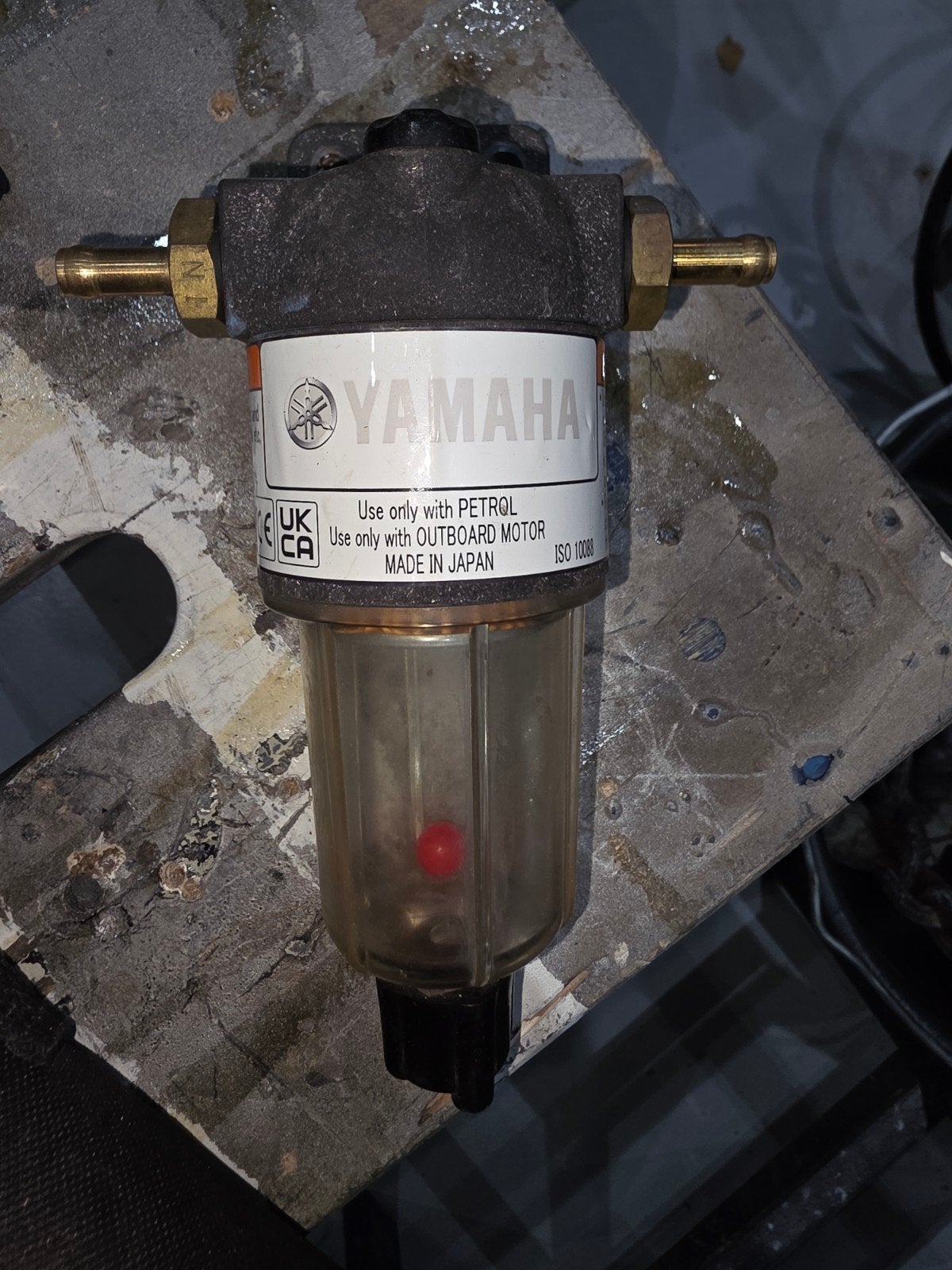 Yamaha Waterafscheider brandstoffilter, Ophalen of Verzenden, Nieuw, Motor en Techniek