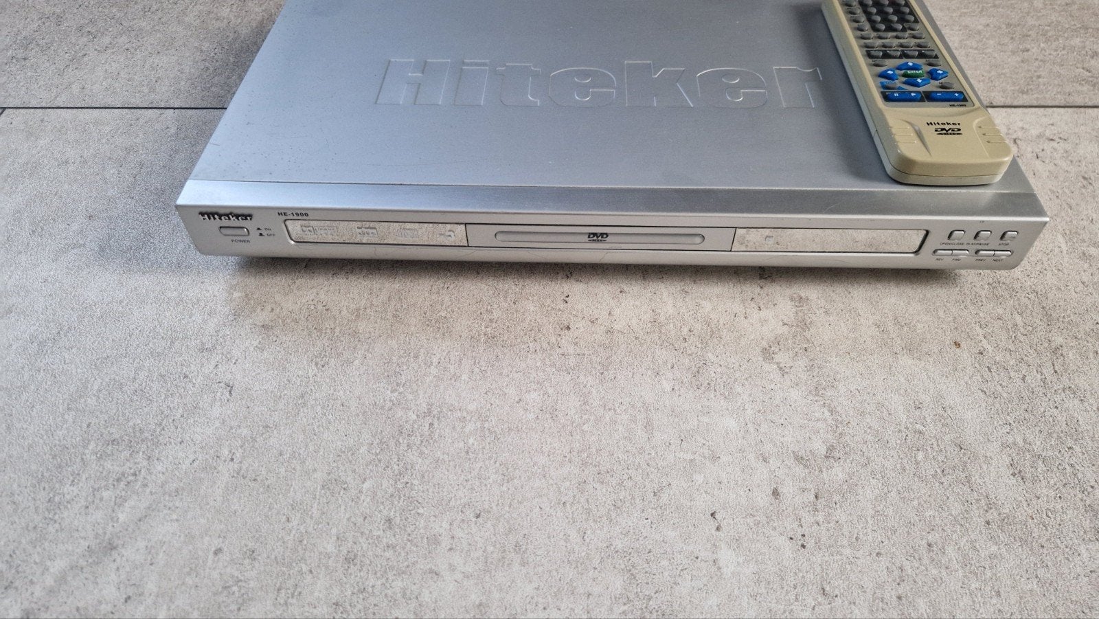 Hiteker HE-1900 DVD-speler met afstandsbediening, Ophalen of Verzenden, Gebruikt, Dvd-speler, Overige merken
