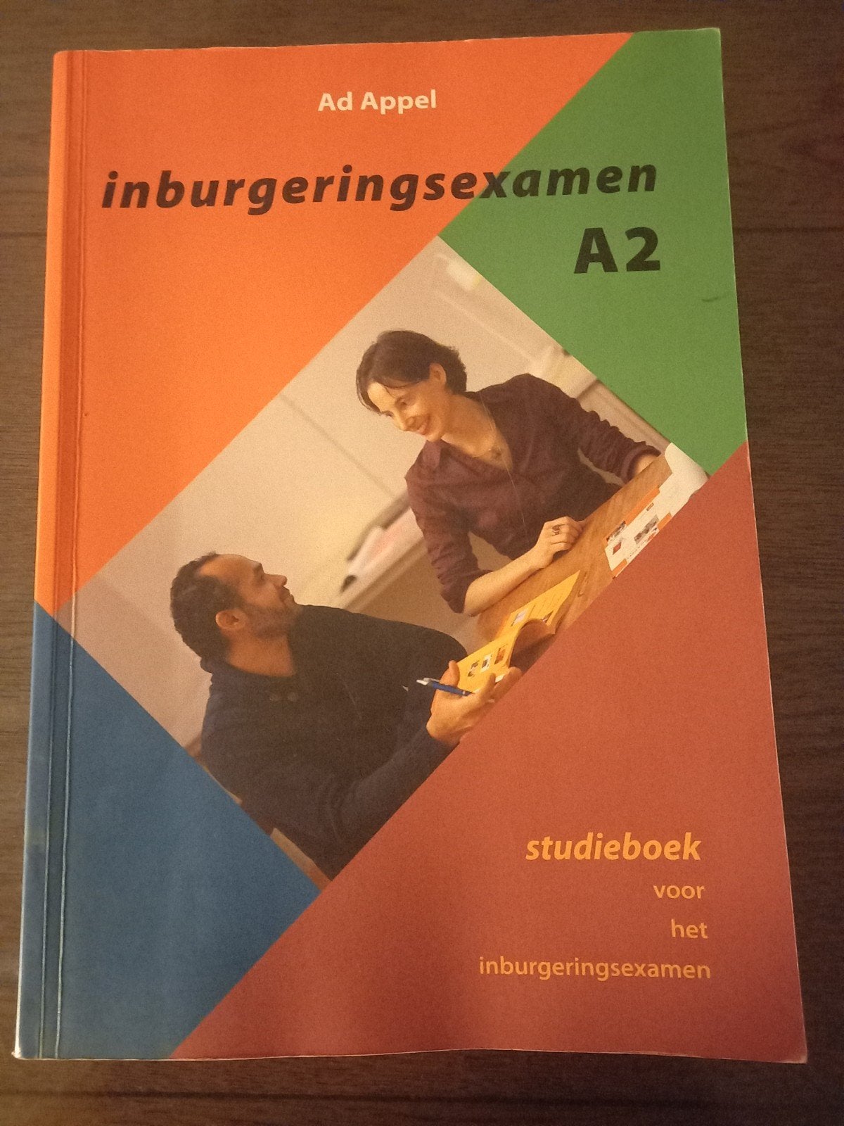 Inburgeringsexamen A2 Studieboek - Ad Appel 2, Ad Appel, Ophalen of Verzenden, Zo goed als nieuw, Alpha