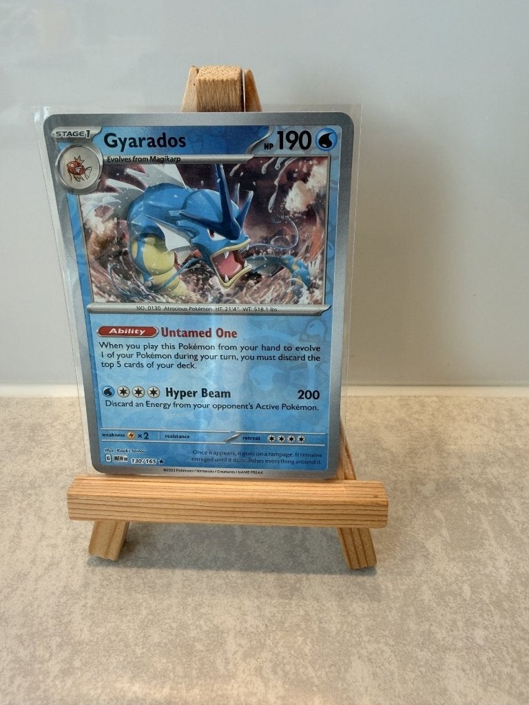 ** 151 Pokemon - Gyrados REVERSE HOLO **, Ophalen of Verzenden, Zo goed als nieuw