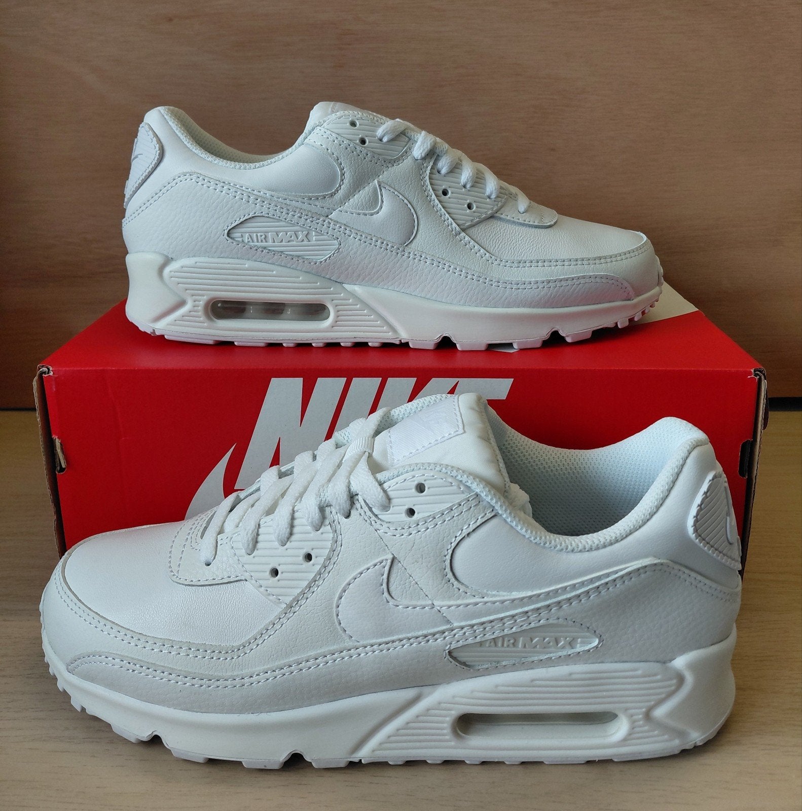 Nike air max 90 LTR Triple White, Verzenden, Nieuw, Wit